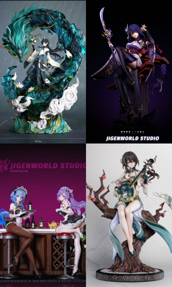 【系列代購】Jigenworld次元世界 飲月 雷電 阮梅 甘雨 刻晴 