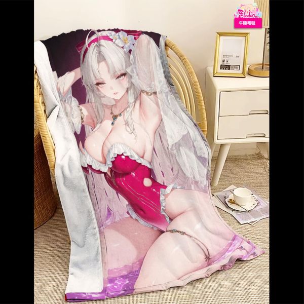 【海外代購】阿喵畫社 玫粉風情 珂萊塔 8k主題高清裝飾畫 午睡毛毯 冰箱貼 