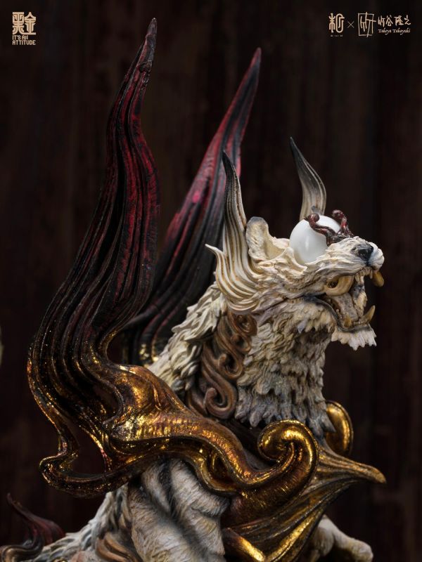 【預定】末那末匠 竹谷隆之 四神之印・白虎 黑金塗裝版 