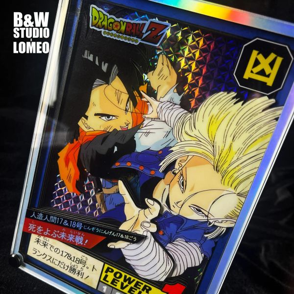 【海外代購】黑白畫映 B&W DragonBall Super Battle Card Remake Android17×18 人造人17×18號 DBSBC-155 