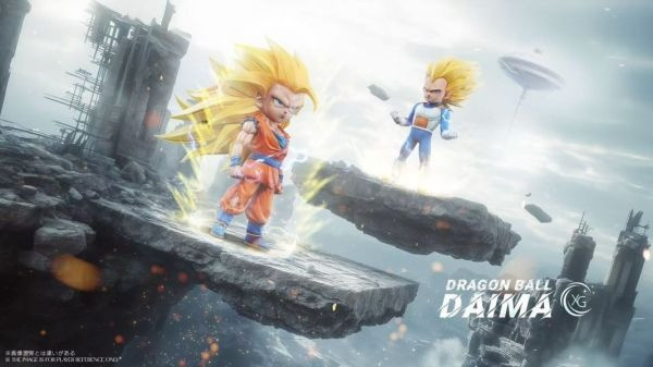 【海外代購】星軌 龍珠大魔 超三小悟空&超三小貝吉塔 