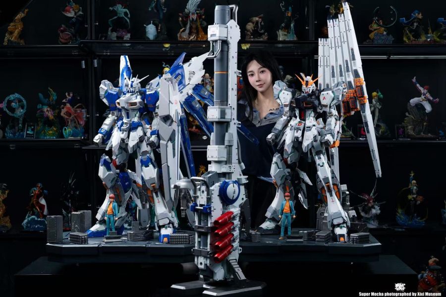 【海外代購】MECHA ERA 2025年度典藏巨獻【黑牛機甲】&【藍牛機甲】 雙形態（1/30比例）超限定版立體場景雕像 