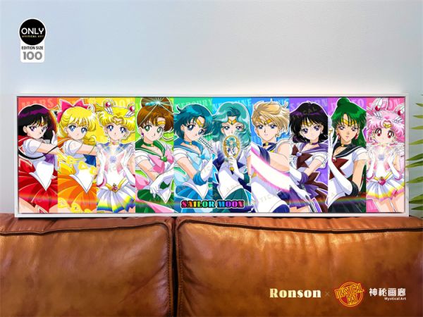 【海外代購】神秘畫廊 RAINBOW系列11 美少女戰士 裝飾畫01 
