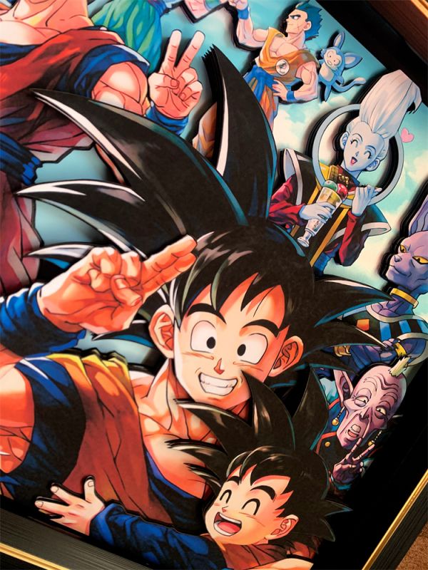 【海外代購】【86*36CM】神秘畫廊 完結紀念版人物合集立體畫01 