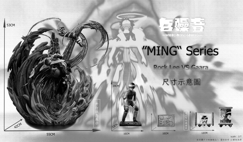 【預留請洽客服】白噪音 火之意志MING系列 第二彈 勵志男孩vs葫蘆男孩 