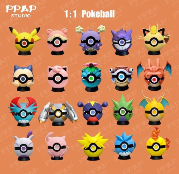 【系列代購】PPAP 1:1 變裝精靈球 