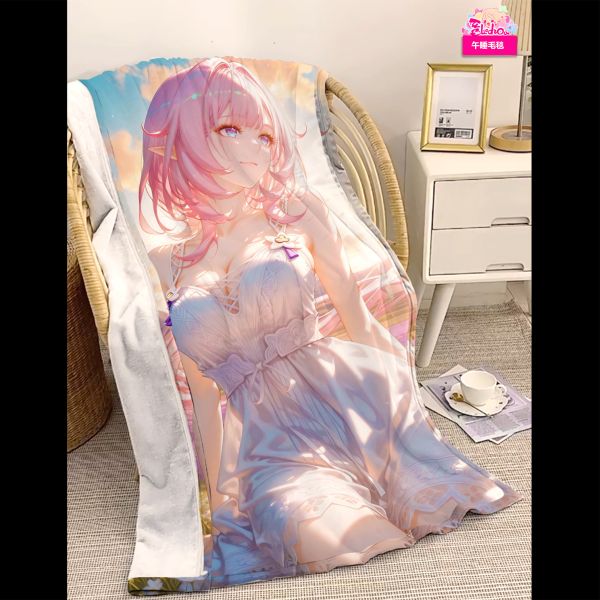 【海外代購】阿喵畫社 花海 愛莉希雅 8k超大高清裝飾畫 床頭地墊 午睡毛毯 