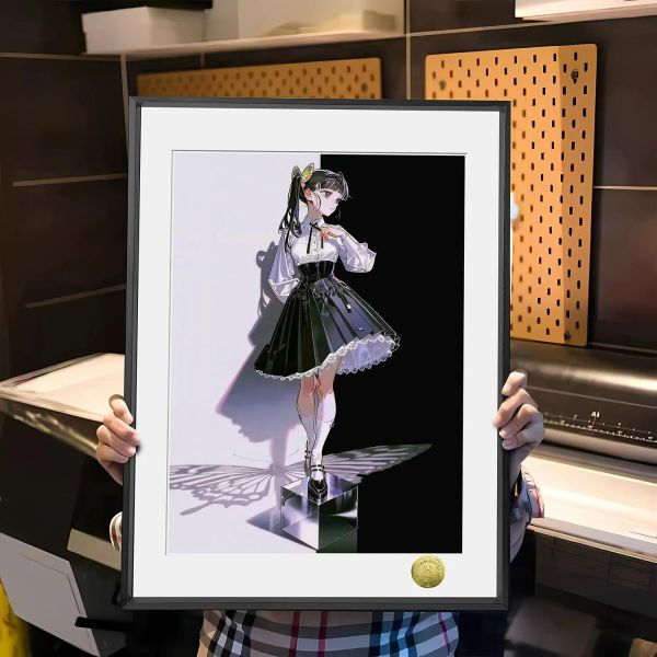 【海外代購】皇呱 《暗黑甜酷香奈乎》鬼滅之刃暗裝飾畫 地毯 午睡毯 