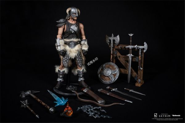 【海外代購】PureArts 上古卷軸5 天際 龍裔 1/6 可動人偶 01 