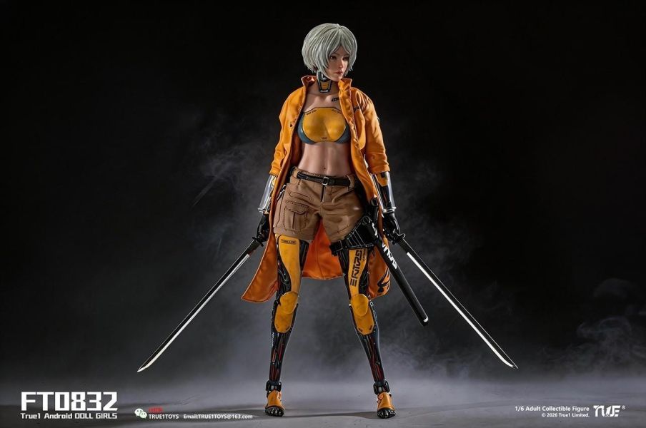 【預定】True1Toys 人造人Bill 可動人偶 