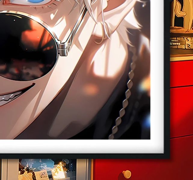 【海外代購】巴洛克 《微笑五條悟》咒術回戰Gojo裝飾畫冰箱貼 