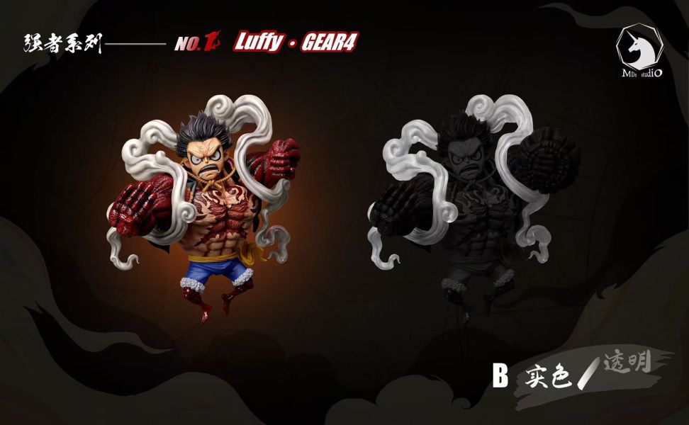 【預定】MDS 強者係列四皇篇路飛全形態四檔路飛彈跳人 