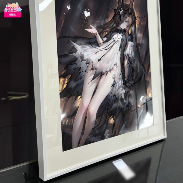 【海外代購】阿喵畫社 阿米亞 8k超清精裱畫 午睡毛毯 床頭地墊 牆面掛毯 冰箱貼 