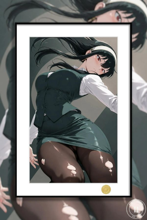 【海外代購】H2工作室 《紳士約爾》間諜過家家裝飾畫 