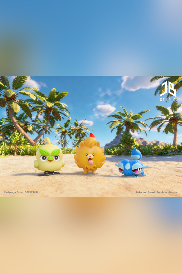 【預定】精寶 JB 【圖鑑】系列 組合 風波禦三家 