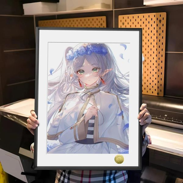 【海外代購】皇呱 《藍冠芙莉蓮》葬送的芙莉蓮裝飾畫 午睡毯 地毯 