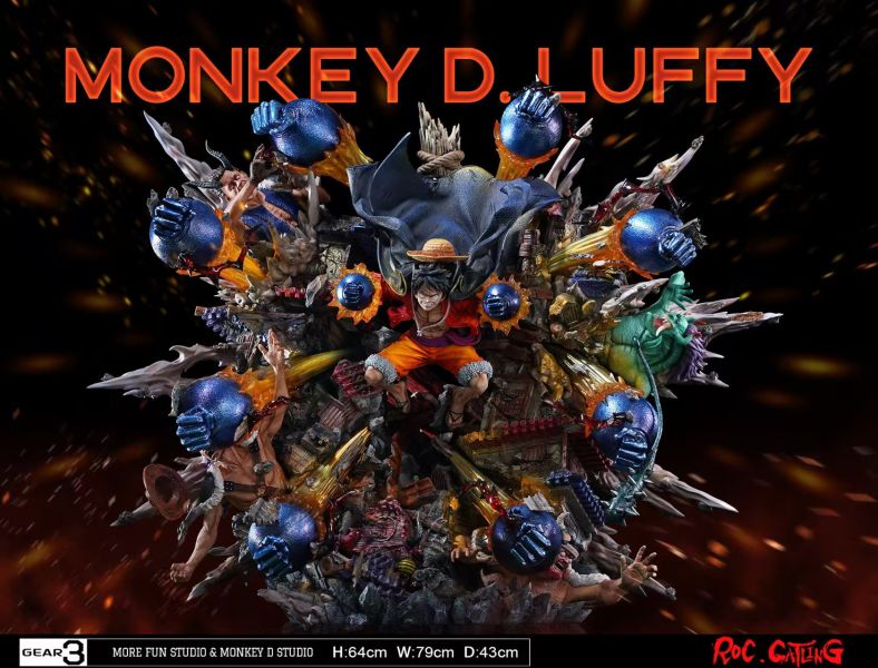 【預定】More Fun Monkey D 三檔阿飛 