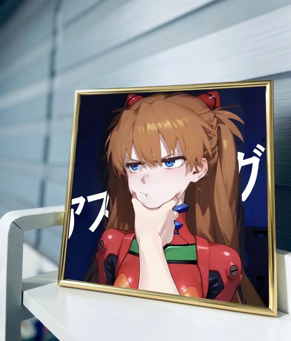 【海外代購】千鳥社 EVA單人第七彈 EVA明日香綾波麗新世紀福音戰士擺台裝飾畫 