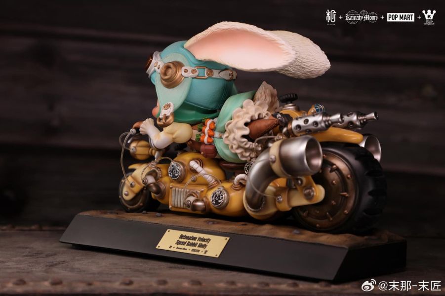 【海外現貨】末那末匠+POPMART 《蒸氣龐克爆裂時速兔女郎MOLLY》 