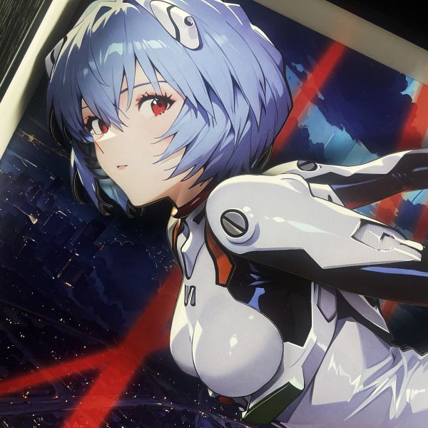 【海外代購】手造社 Tetsukurisha Ayanami Rei 綾波麗 立體裝飾畫 