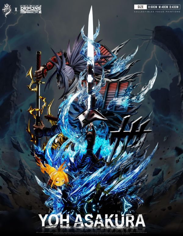 【預定】掠影 Demons 收藏級雕像001 麻倉葉 