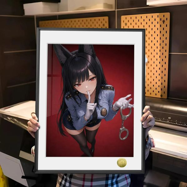【海外代購】皇呱 《制服誘惑星見雅》絕區零裝飾畫 午睡毯 地毯 