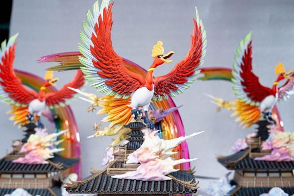 【海外代購】Cyber​​a 賽博領域 寶可夢 神獸系列 彩虹的痕跡，希望的象徵-鳳王 