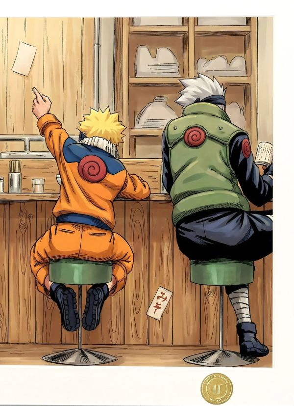 【海外代購】H2 《卡卡西小隊》火影忍者第七班裝飾畫 