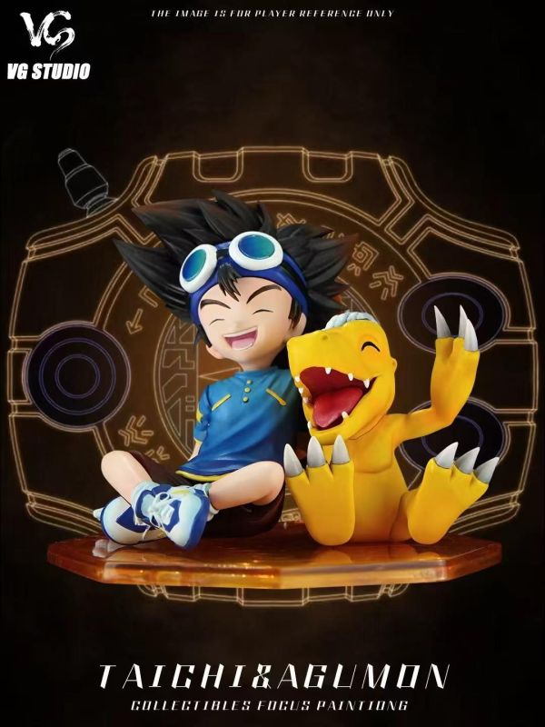 【預定】VG 數位暴龍世代主角團人物系列 八神太一+亞古獸/阿和+加布獸 