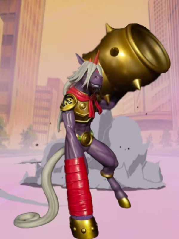 【預定】獨角獸  十二帝魔系列 戰馬獸 