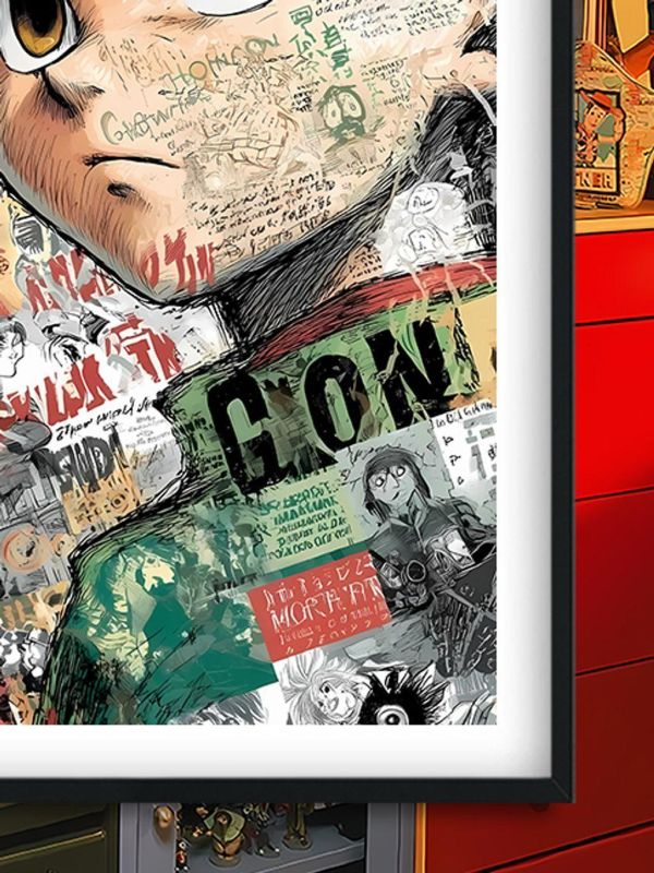 【海外代購】巴洛克  《小杰》全職獵人裝飾畫冰箱貼 