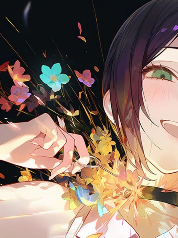 【海外代購】巴洛克 《爆花蕾塞》鏈鋸人蕾塞篇裝飾畫冰箱貼 