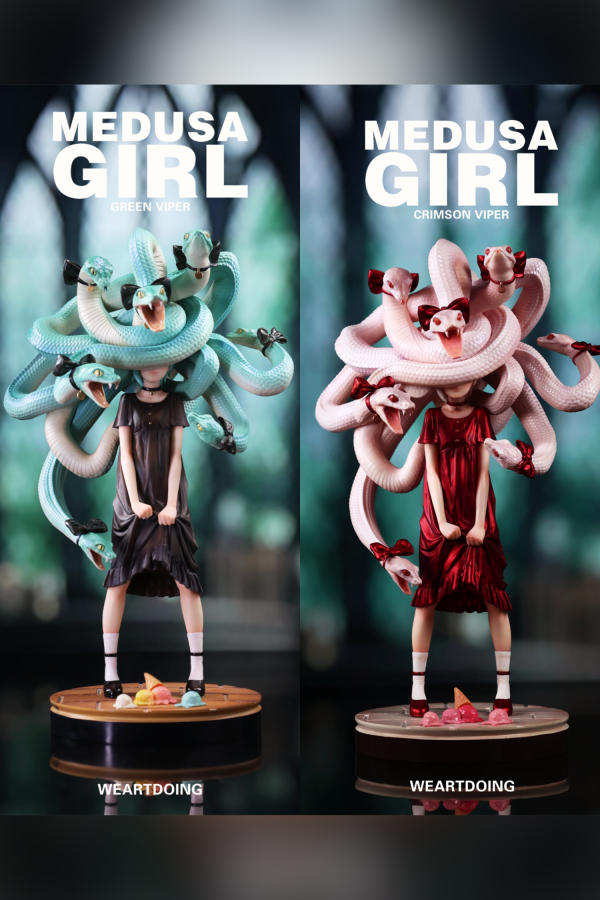 【預定】WeArtDoing WAD 美杜莎少女 綠蝰 紅蝰 
