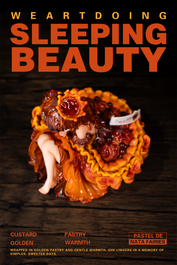 【預定】WeArtDoing WAD 沉睡魔咒-蛋撻公主-原味經典 & 濃香可可 Sleeping Beauty-Pastel de Nata Fairies-Classic & Chocolate 