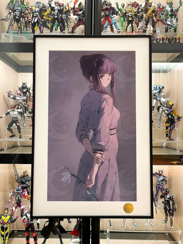 【海外代購】星空《碎花裙菲倫》Fern海塔葬送的芙莉蓮裝飾畫 