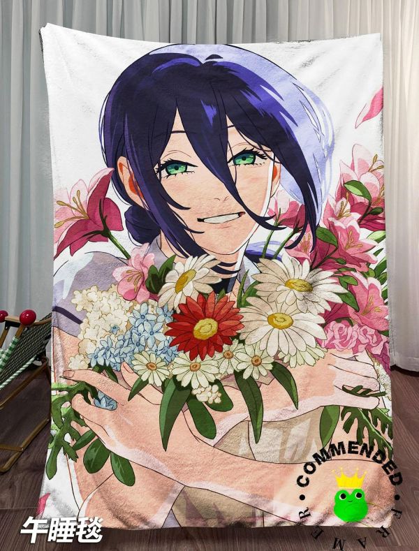 【海外代購】皇呱 《少女蕾塞第三彈》鏈鋸人聲優簽名裝飾畫 午睡毯 地毯 