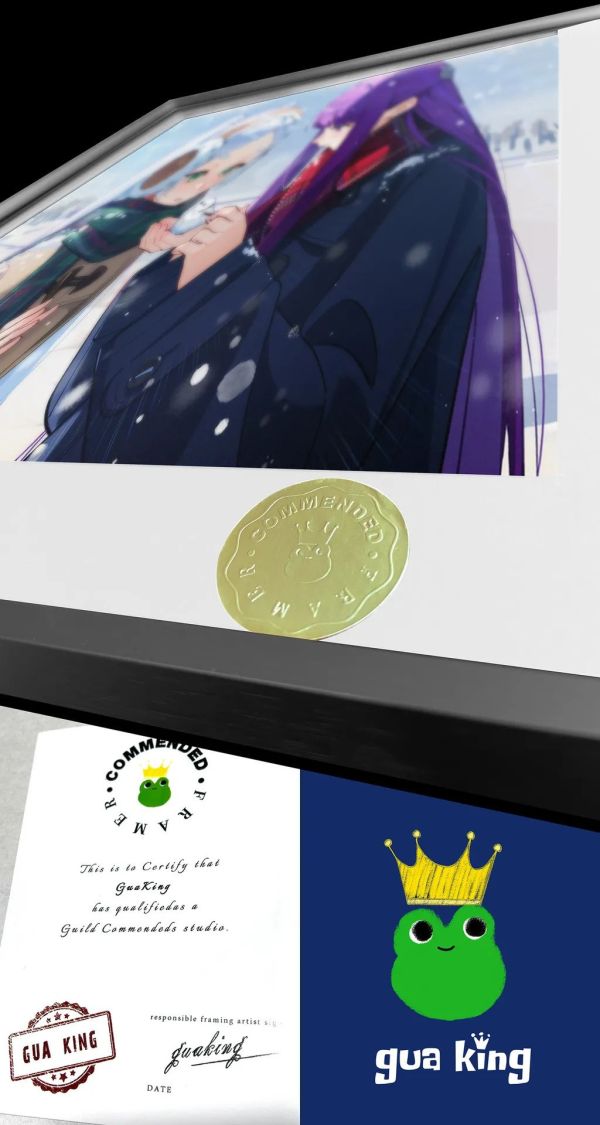 【海外代購】皇呱 《冬日溫情》葬送的芙莉蓮芙莉蓮菲倫裝飾畫 