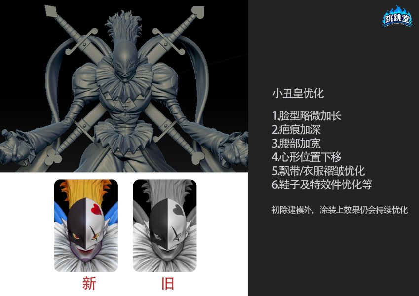 【預定】跳跳堂 數碼寶貝至臻補全系列 小丑皇/混沌小丑皇 