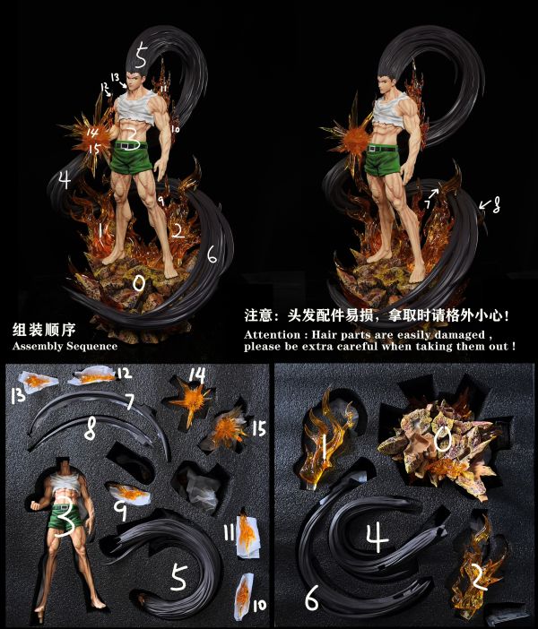 【海外代購】HXHENG CHENG 獵人系列第一彈 黑化傑 