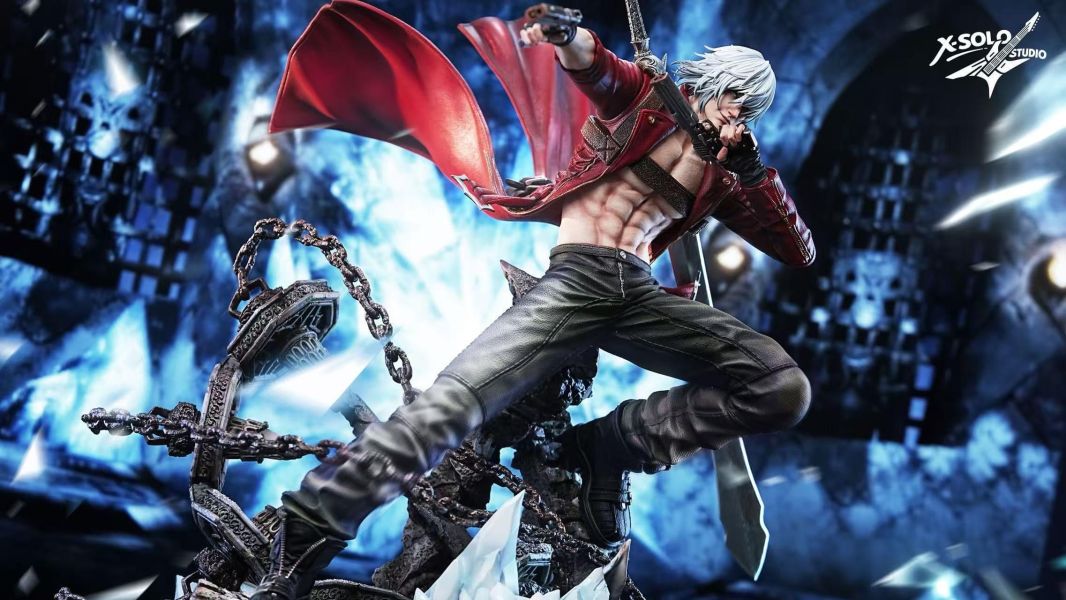 【預定】X-SOLO 鬼泣3但丁雕像 