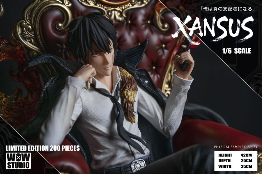 【預定】WOW 1/6 XANXUS王座 家庭教師HITMAN REBORN 