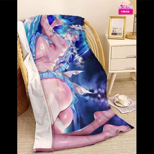 【海外代購】阿喵畫社 月光 羞羞守岸人 新品8k主題超清裝飾畫 透明卡磚 午睡毛毯 冰箱貼 