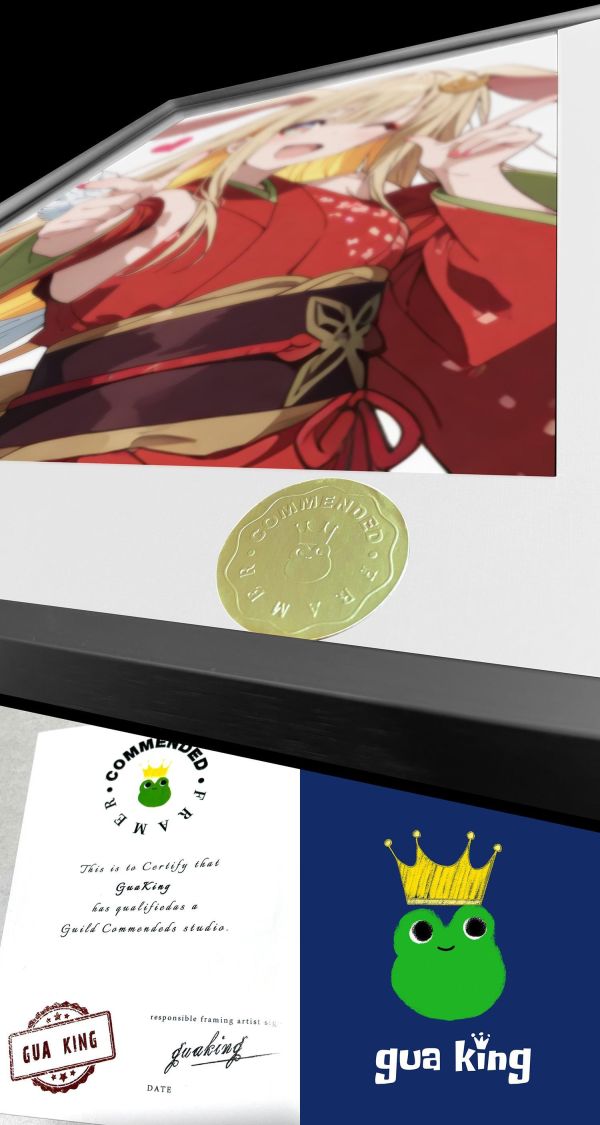 【海外代購】皇呱 《頂流Vtuber第二彈》 超時空輝夜姬！神秘少女輝夜頂級主播月見八千代週邊裝飾畫 