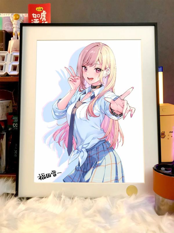 【海外代購】星空《微笑喜多川》喜多川海夢更衣人偶墜入愛河裝飾畫 