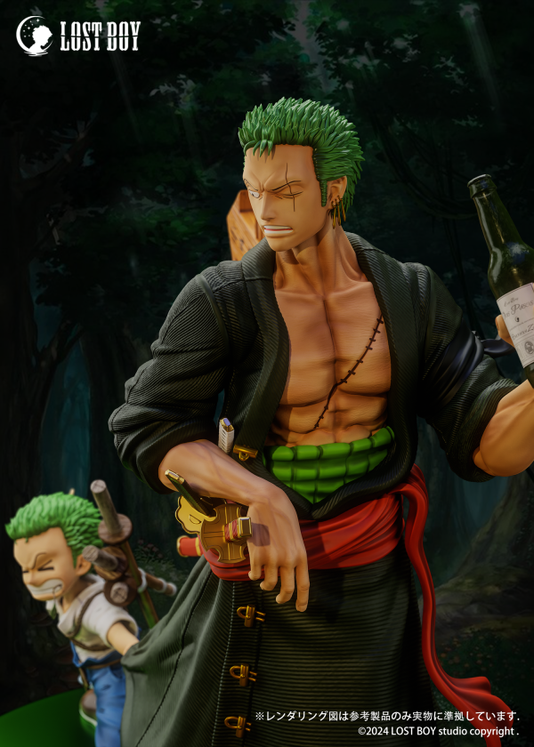 【預定】LOST BOY 海賊王大小系列第二彈 大小索隆 