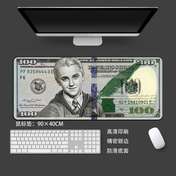 【海外代購】千鳥社 《馬份美元》 哈利波特馬份Malfoy史萊哲林霍格華茲美元地毯滑鼠墊裝飾畫 