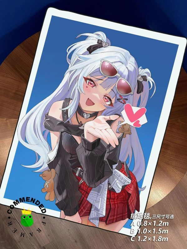 【海外代購】皇呱 《心動派送員花火》崩壞星穹鐵道裝飾畫 午睡毯 地毯 
