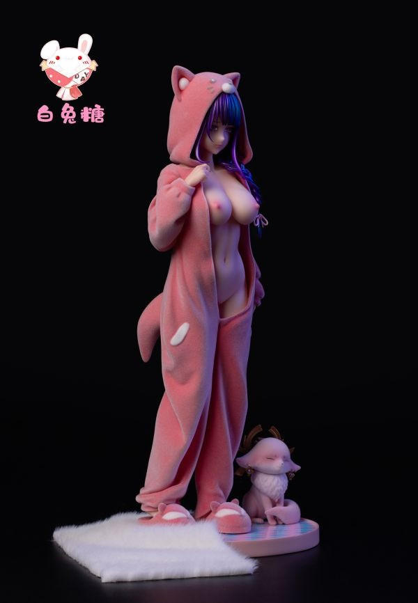 【海外代購】Baitutang 白兔糖 晚安時間 睡衣雷電將軍 八重神子(狐狸形態) 