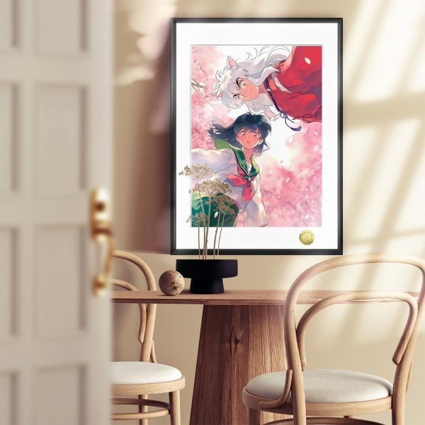 【海外代購】皇呱 《犬夜叉春日cp》 犬夜叉犬夜叉日暮戈薇cp週邊裝飾畫 