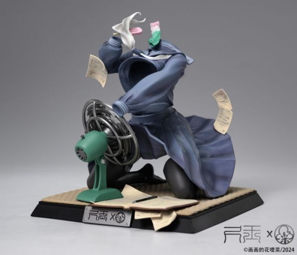 【海外代購】尺玉 畫畫的花噎菜 夏日的風 
